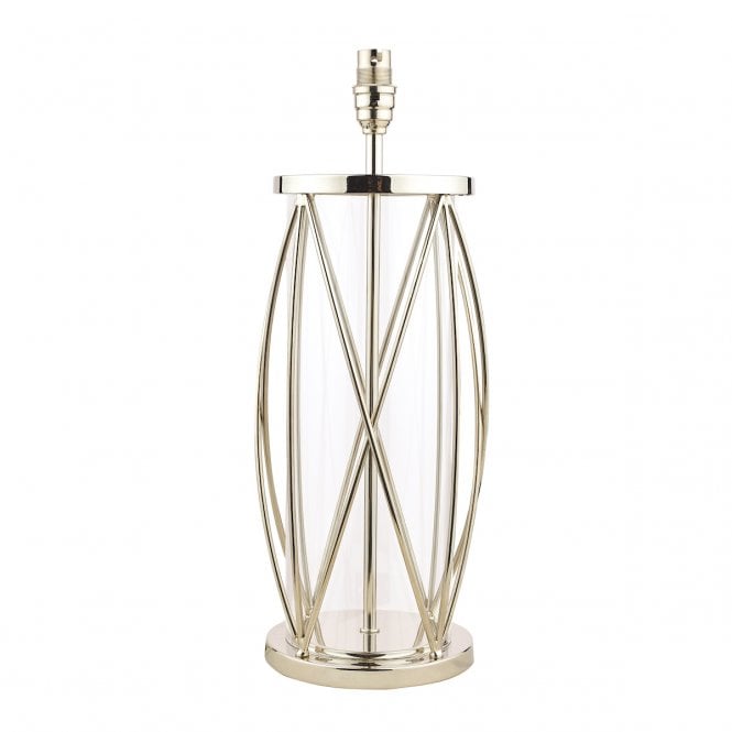 Beckworth Large Table Lamp in Polished Nickel (Base Only)