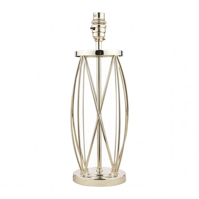 Beckworth Small Table Lamp in Polished Nickel (Base Only)