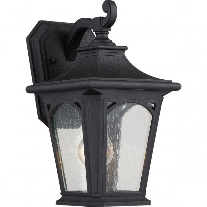 BEDFORD 1 Lt Sml Wall Lantern Mystic Black