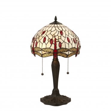 Tiffany Stained Glass Table Lamp