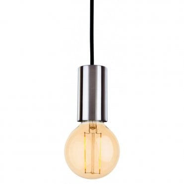 BERKELEY - Pendant With LED Lamp Brushed Steel