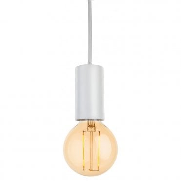 BERKELEY - Pendant With LED Lamp White