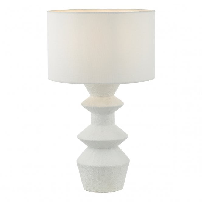 BIDELIA Table Lamp | Matt White With Shade