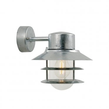 BLOKHUS - Downward Exterior Wall Light Galvanised Steel