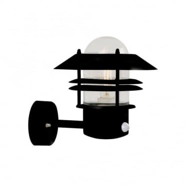 BLOKHUS - Modern Exterior Wall Light Black Motion Sensor