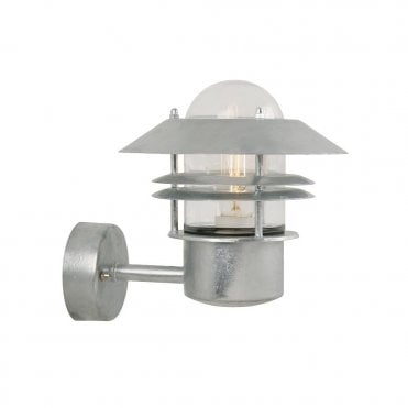 BLOKHUS - Modern Exterior Wall Light Galvanised Steel