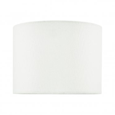 white cotton drum light shade