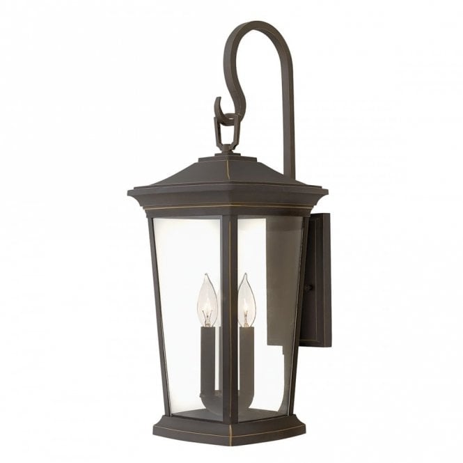 BROMLEY 3 Lt Lge Wall Lantern Oiled Bronze
