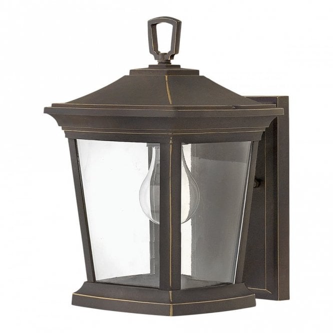 BROMLEY Small Exterior Wall Light Bronze