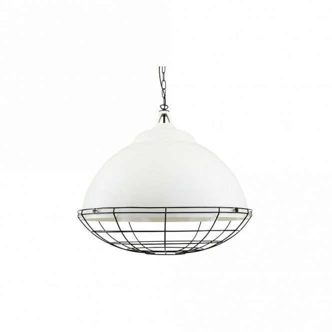 BRUSSELS - Pendant Light In Powder Coated White