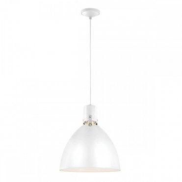 BRYNNE Medium LED Ceiling Pendant Matte White