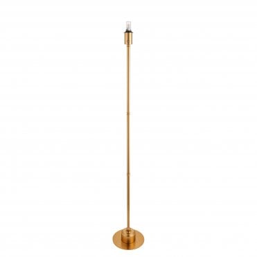 Burley LED Rechargeable Floor Lamp - Brushed Aged Brass (Base Only)
