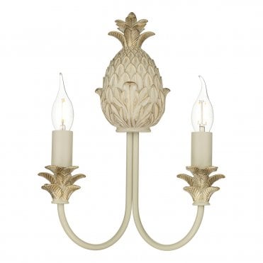 Double Wall Light Cream and Gold
