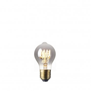 CALEX Dimmable LED Bulb Titanium Smoke Glass