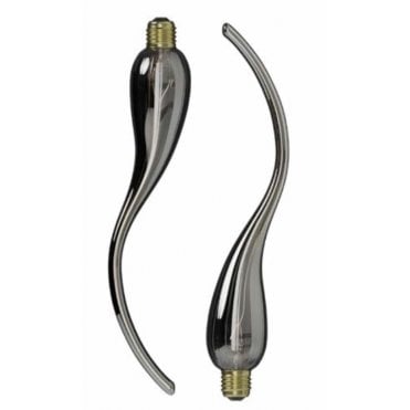CALEX LAMDA GIANT LED Pair of Bulbs, Titanium Glass in a Chili Pepper Shape