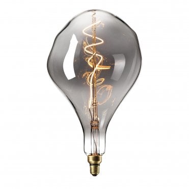 CALEX LED GIANT Dimmable Filament Organic E27 6w Smoke Glass
