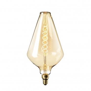 CALEX LED GIANT Dimmable Filament Vienna E27 6w Gold Glass