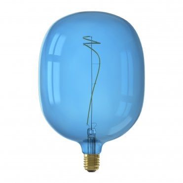 CALEX Overzized LED Bulb AVESTA LED Colour 4w E27 Blue 2700k Dimmable, Decorative Light