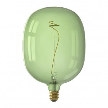 CALEX Overzized LED Bulb AVESTA LED Colour 4w E27 Green 2200k Dimmable, Decorative Light