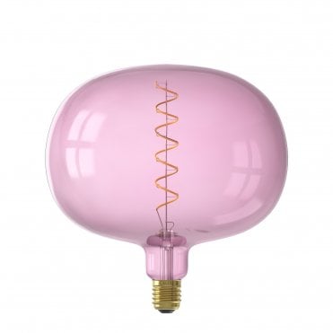 CALEX Overzized LED Bulb BODEN LED Colors E27 Pink 2200k Dimmable, Decorative Light