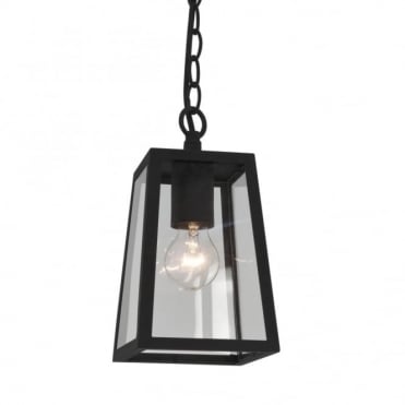 Outdoor Lantern Pendant In Black
