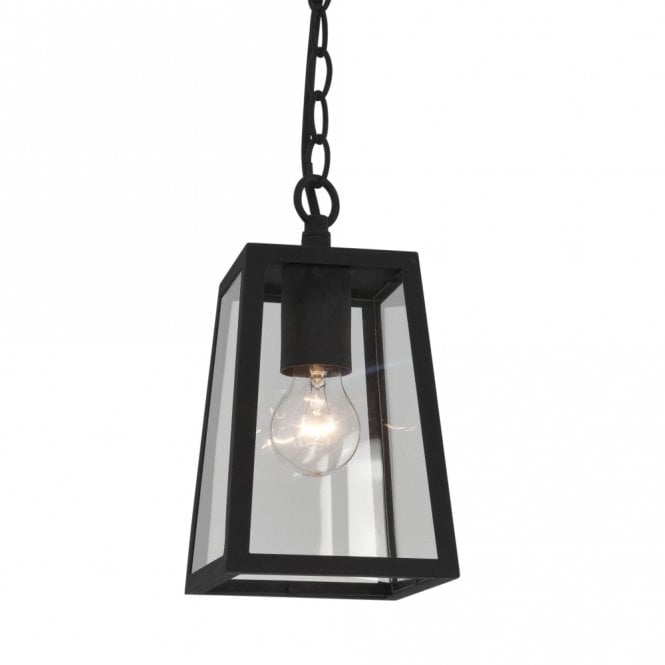 CALVI - Outdoor Lantern Pendant In Black