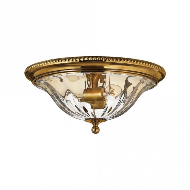 CAMBRIDGE - Flush Ceiling Mount in Gold, Brass