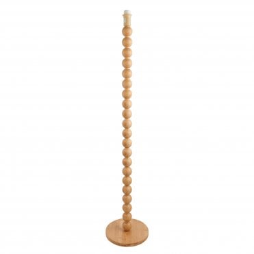 Cane Floor Lamp - Bamboo Wood (Base Only)