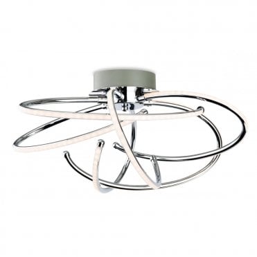 CAPRICE LED Flush Fitting, Polished Chrome