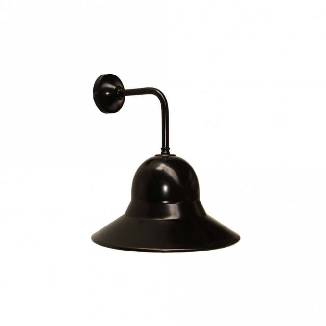 CENA - Modern Industrial Wall Light In Powder Coated Black