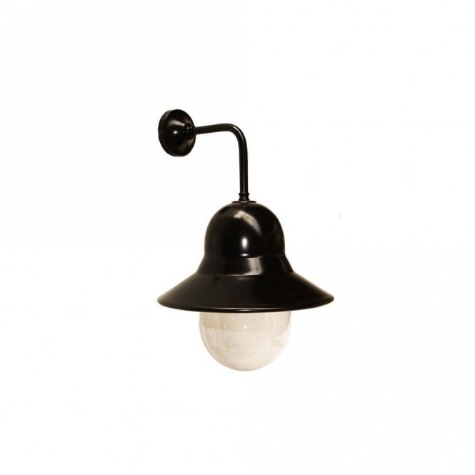 CENA - Wall Light With Acrylic Diffuser In Powder Coated Black