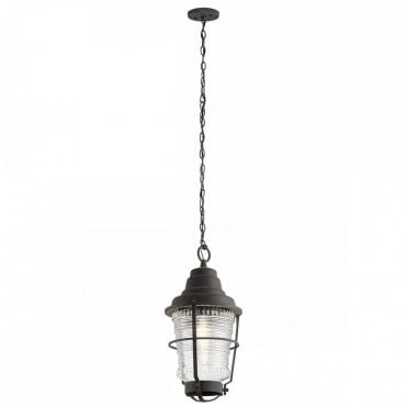 black exterior hanging lantern pendant light