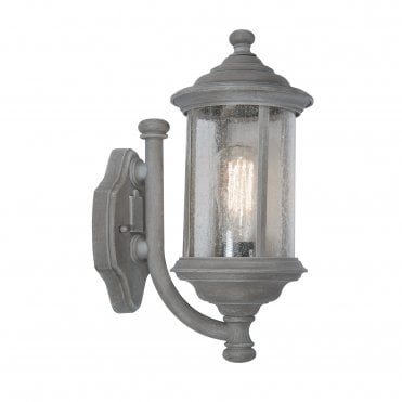 CHAPEL - Exterior Matt Grey Square Garden Wall Or Porch Ceiling Light