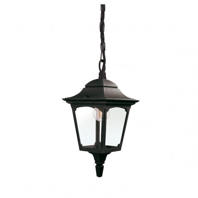 CHAPEL Mini Black Chain Exterior Lantern 