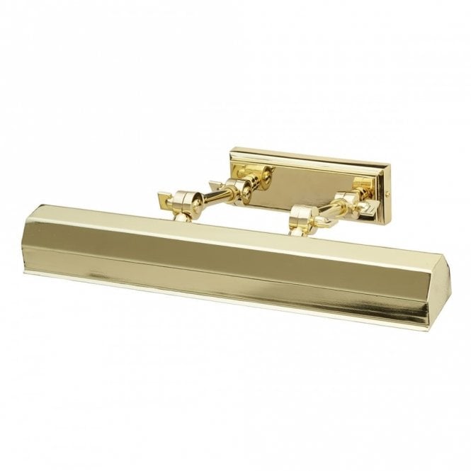 CHAWTON 2 Light Medium Picture Light Polished Brass 40cm