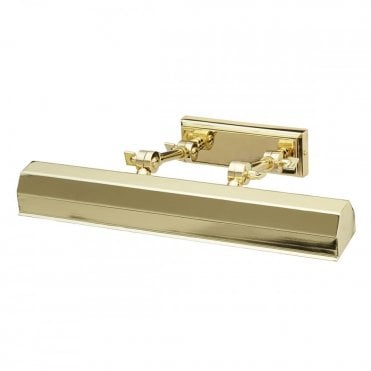 CHAWTON 2 Light Medium Picture Light Polished Brass 40cm