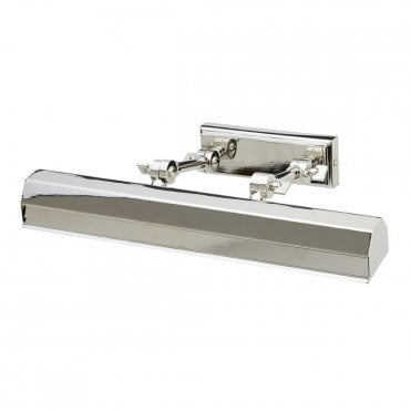 CHAWTON 2 Light Medium Picture Light Polished Nickel 40cm