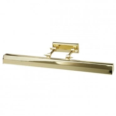 CHAWTON 4 Light Large Picture Light Polished Brass 65 cm