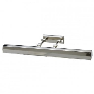 CHAWTON 4 Light Large Picture Light Polished Nickel 65 cm