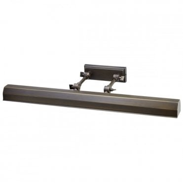 CHAWTON 4 Light Lge Picture Light Dark Bronze 65 cm