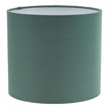 Chloris Cotton Drum Shade 18cm - Green