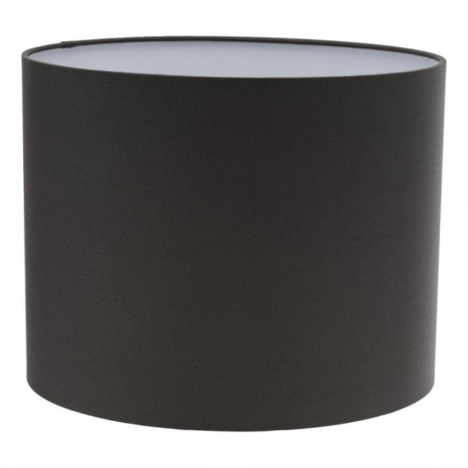 Chloris Cotton Drum Shade 25cm - Grey