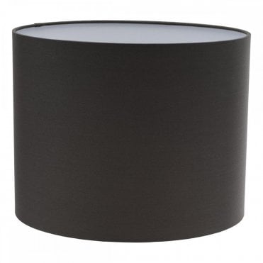 Chloris Cotton Drum Shade 25cm - Grey
