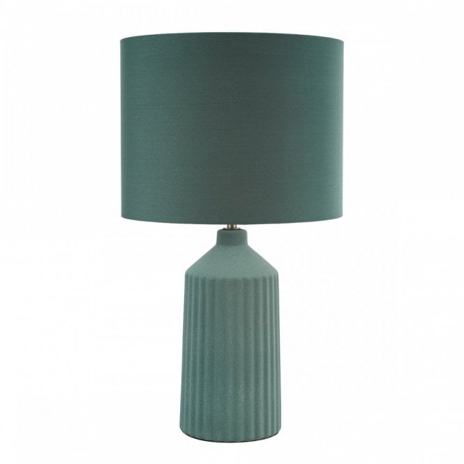 Chloris Large Table Lamp with Shade - Green