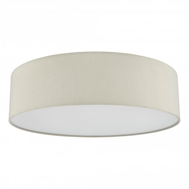 CIERRO 4 Light Flush Taupe With Diffuser 60cm