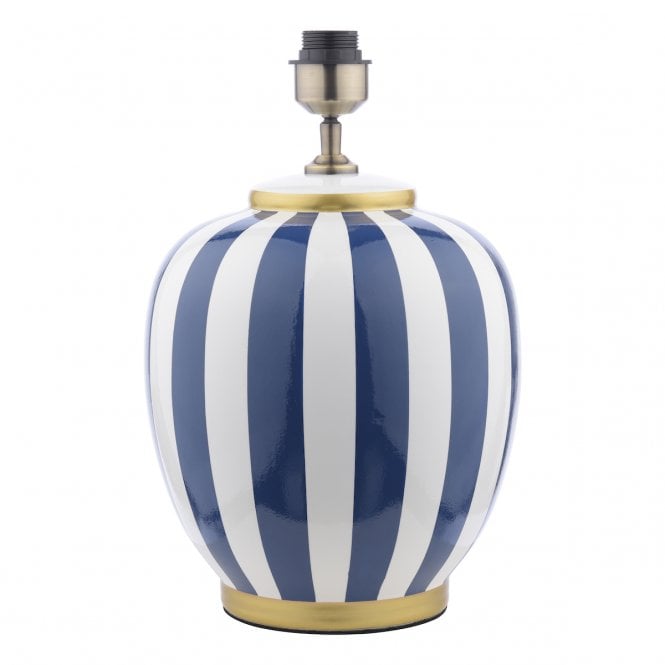 Circus Ceramic Table Lamp - Blue & White (Base Only)