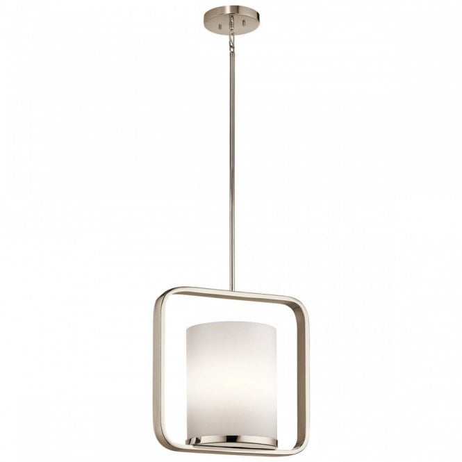 CITY Loft Medium Ceiling Pendant Polished Nickel