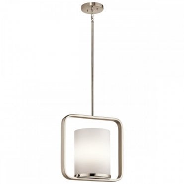 CITY Loft Medium Ceiling Pendant Polished Nickel
