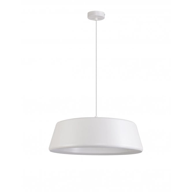 CLAXON Adjustable Ceiling Pendant Light Gloss White/Gloss White