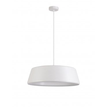 CLAXON Adjustable Ceiling Pendant Light Gloss White/Gloss White